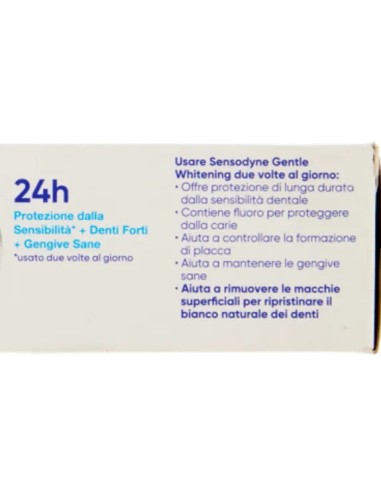 Sensodyne Dentifricio - 75ml - Gentle Witening - Sbiancante Denti Sensibili